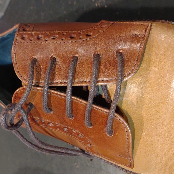 Gorgeous Multi Brown Stacy Adams Wingtips Size 12W. WIDE - Picture 12 of 15